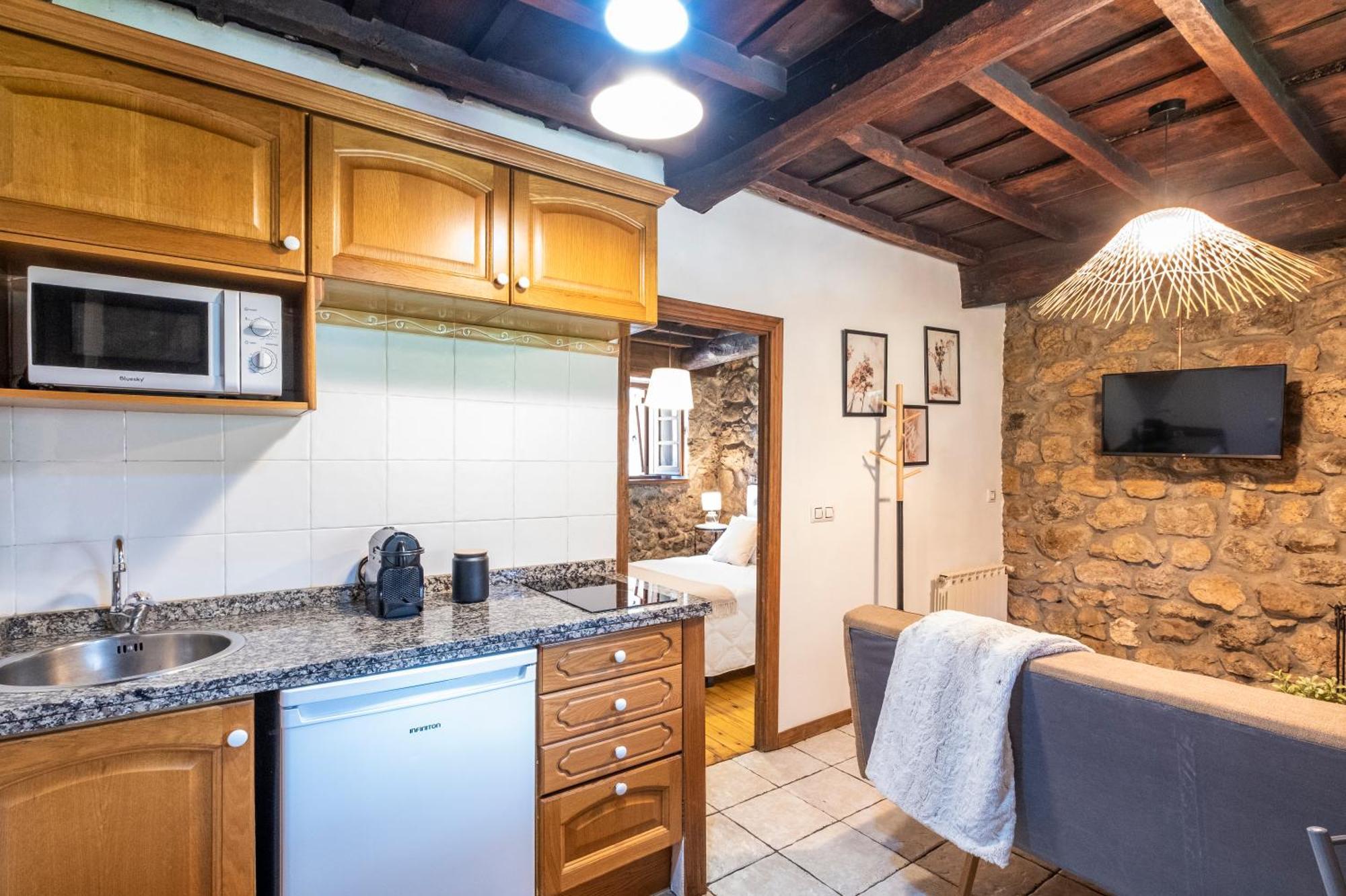 Apartamentos Rurales La Laguna Somiedo Valle de Lago Exteriör bild